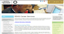 Desktop Screenshot of cds.sdce.edu